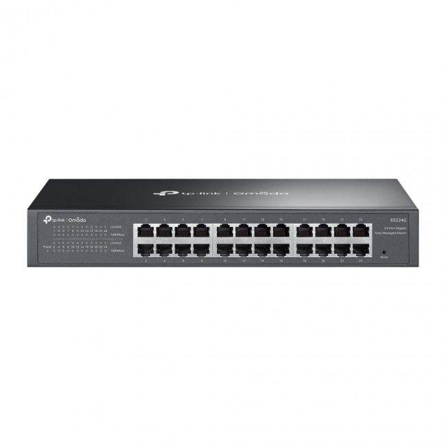 Коммутатор TP-Link ES224G — для бизнеса и офиса Коммутатор TP-Link ES224G — для бизнеса и офиса
