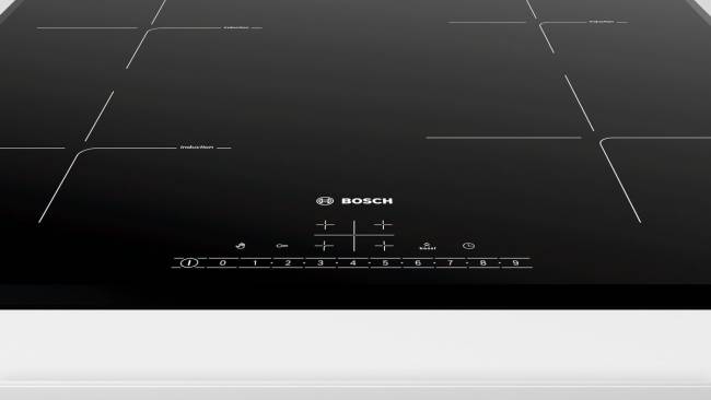Встраиваемая индукционная панель BOSCH Bosch Serie 6 PUE651FB5E — для бизнеса и офиса Встраиваемая индукционная панель BOSCH Bosch Serie 6 PUE651FB5E — для бизнеса и офиса