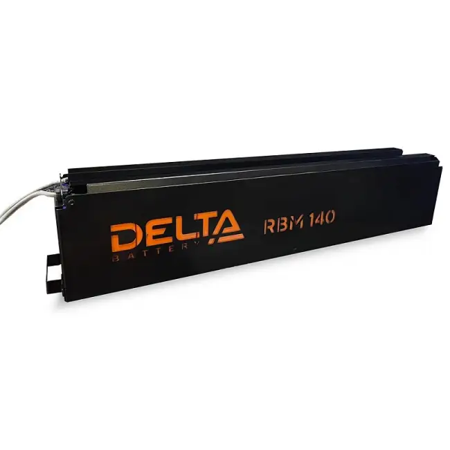 Сменный батарейный картридж DELTA RBM140, совместимый с ИБП АРС серий SURT*** и SURTD*** мощностью от 3 ква, SRT*** мощностью от 5ква, ДxШxВ 595х99х123мм., вес 33.7кг., 2 модуля RBM140 в одной коробке, срок службы до 8 лет. Delta RBM140 — для бизнеса и офиса Сменный батарейный картридж DELTA RBM140, совместимый с ИБП АРС серий SURT*** и SURTD*** мощностью от 3 ква, SRT*** мощностью от 5ква, ДxШxВ 595х99х123мм., вес 33.7кг., 2 модуля RBM140 в одной коробке, срок службы до 8 лет. Delta RBM140 — для бизнеса и офиса