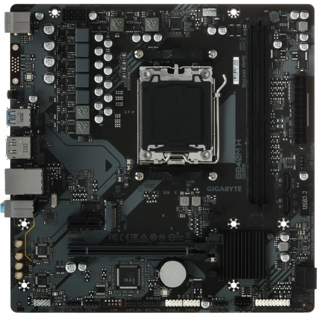 Материнская плата GIGABYTE B840M H — для бизнеса и офиса Материнская плата GIGABYTE B840M H — для бизнеса и офиса