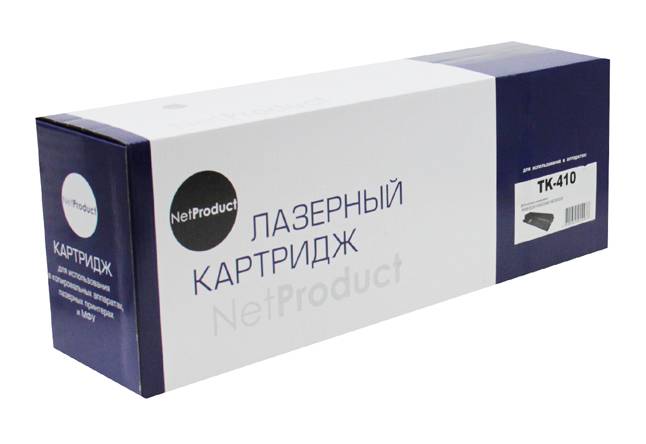 Тонер-картридж NetProduct (N-TK-410) для Kyocera KM-1620/1635/1650/2020/2035/2050, 15K — для бизнеса и офиса Тонер-картридж NetProduct (N-TK-410) для Kyocera KM-1620/1635/1650/2020/2035/2050, 15K — для бизнеса и офиса