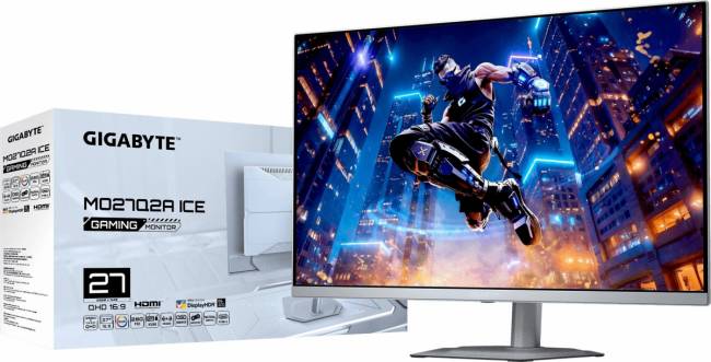 Монитор 26.5" Gigabyte 20VM0-MO27Q2IWT-2EKR — для бизнеса и офиса