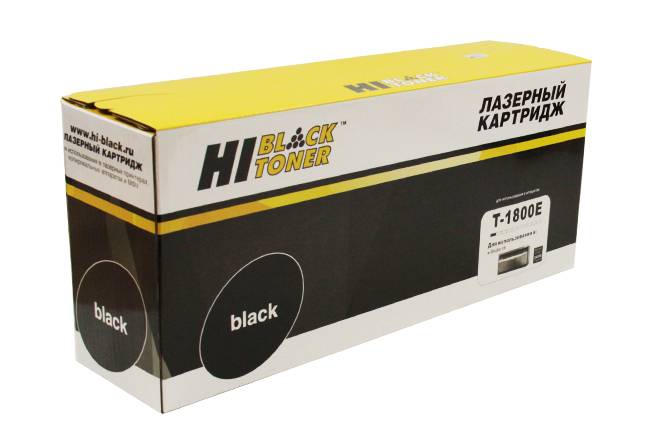 Тонер-картридж Hi-Black (HB-T-1800E) для Toshiba e-Studio 18, 24K — для бизнеса и офиса Тонер-картридж Hi-Black (HB-T-1800E) для Toshiba e-Studio 18, 24K — для бизнеса и офиса