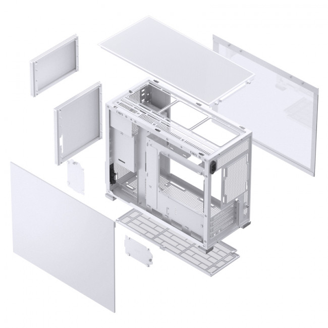 Корпус без блока питания JONSBO D31 MESH White — для бизнеса и офиса