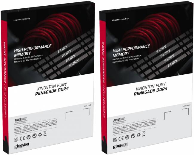 Память оперативная Kingston FURY Renegade KF436C16RBK4/32 — для бизнеса и офиса Память оперативная Kingston FURY Renegade KF436C16RBK4/32 — для бизнеса и офиса