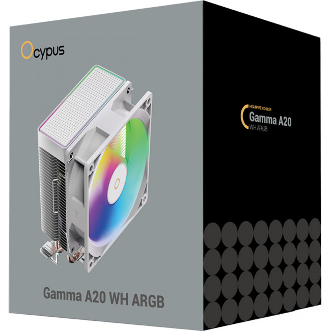 Кулер для процессора Ocypus Gamma-A20-WH1AAWN00F-GL — для бизнеса и офиса