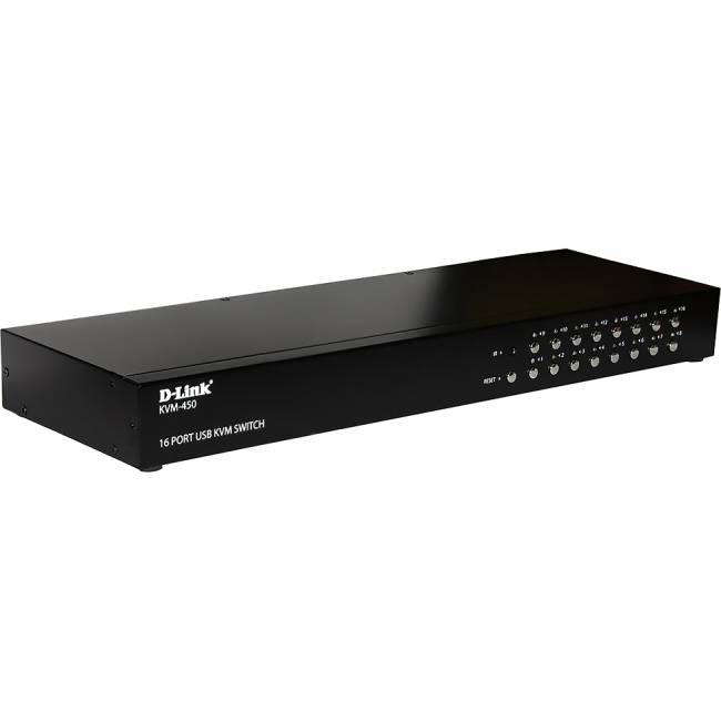 Коммутатор D-Link KVM-450/C1A — для бизнеса и офиса Коммутатор D-Link KVM-450/C1A — для бизнеса и офиса