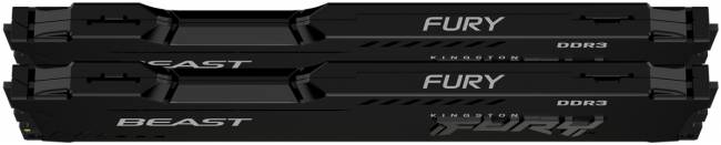 Память оперативная Kingston FURY Beast Black KF318C10BBK2/8 — для бизнеса и офиса Память оперативная Kingston FURY Beast Black KF318C10BBK2/8 — для бизнеса и офиса