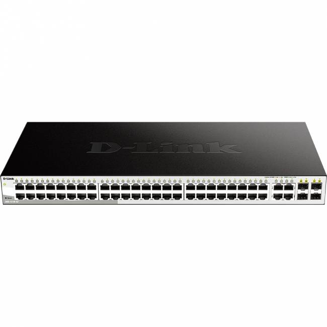 Коммутатор D-Link DGS-1210-52/FL2A — для бизнеса и офиса Коммутатор D-Link DGS-1210-52/FL2A — для бизнеса и офиса