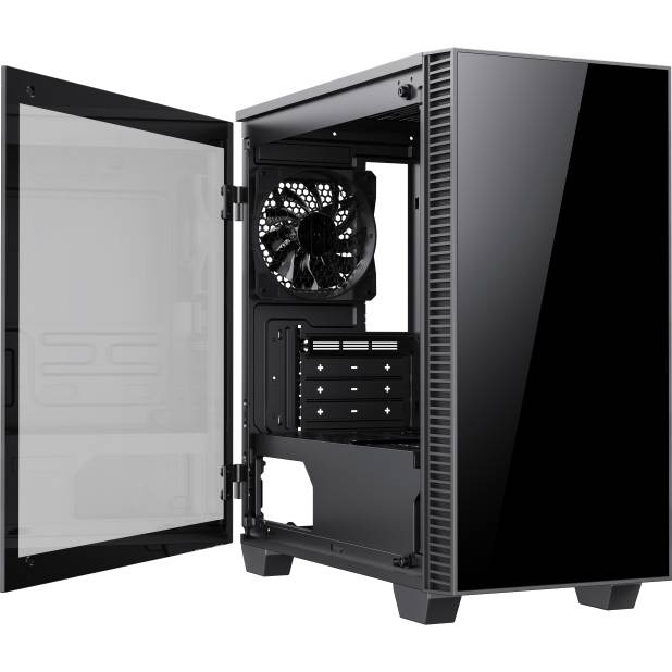Компьютерный корпус, без блока питания mATX GameMax Mini Abyss — для бизнеса и офиса Компьютерный корпус, без блока питания mATX GameMax Mini Abyss — для бизнеса и офиса