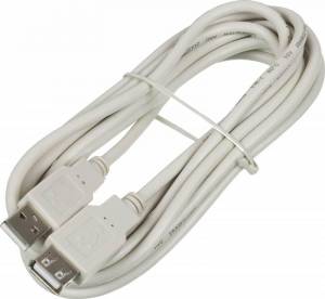 Кабель-удлинитель Ningbo JiuYuan Electronic USB2.0-AM-AF-3-BR Кабель-удлинитель Ningbo JiuYuan Electronic USB2.0-AM-AF-3-BR