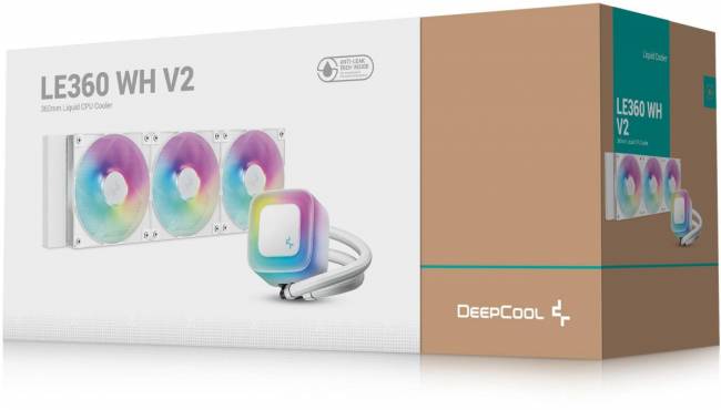 Система водяного охлаждения Deepcool R-LE360-WHAMMN-G-2 — для бизнеса и офиса Система водяного охлаждения Deepcool R-LE360-WHAMMN-G-2 — для бизнеса и офиса
