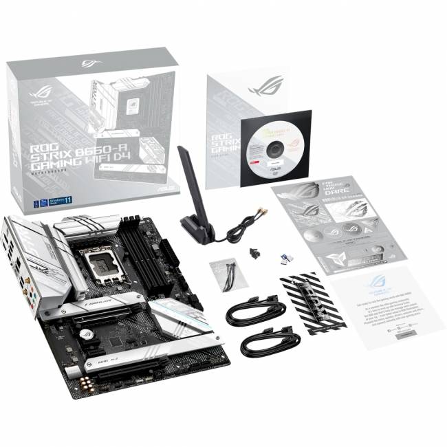 Материнская плата ASUS ROG STRIX B660-A GAMING WIFI D4 — для бизнеса и офиса Материнская плата ASUS ROG STRIX B660-A GAMING WIFI D4 — для бизнеса и офиса