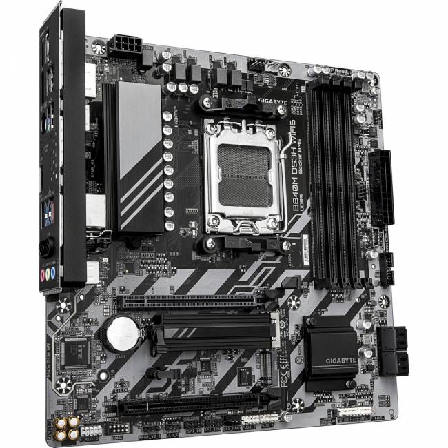 Материнская плата GIGABYTE B840M DS3H WF6 — для бизнеса и офиса Материнская плата GIGABYTE B840M DS3H WF6 — для бизнеса и офиса