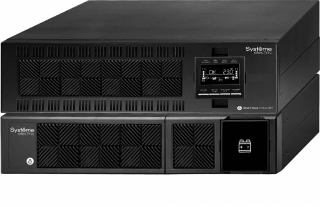 ИБП Systeme Electric Smart-Save Online SRV 10000 ВА, монтаж в стойку 5U, 230 В, 1:1, клеммный вход/выход, SmartSlot, LCD, USB, версия с возможностью увеличения времени автономии, 2 кор. SYSTEME ELECTRIC SRVSE10KRTXLI5U — для бизнеса и офиса ИБП Systeme Electric Smart-Save Online SRV 10000 ВА, монтаж в стойку 5U, 230 В, 1:1, клеммный вход/выход, SmartSlot, LCD, USB, версия с возможностью увеличения времени автономии, 2 кор. SYSTEME ELECTRIC SRVSE10KRTXLI5U — для бизнеса и офиса