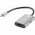 Aдаптер USB 3.1 Type-Cm --> HDMI A(f) , 4K@60Hz, PD charging, Alum Shell, VCOM <CU452A> Переходник VCOM USB Type-C M/HDMI F (CU452A) — для бизнеса и офиса