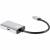 Aдаптер USB 3.1 Type-Cm --> HDMI A(f) , 4K@60Hz, PD charging, Alum Shell, VCOM <CU452A> Переходник VCOM USB Type-C M/HDMI F (CU452A) — для бизнеса и офиса