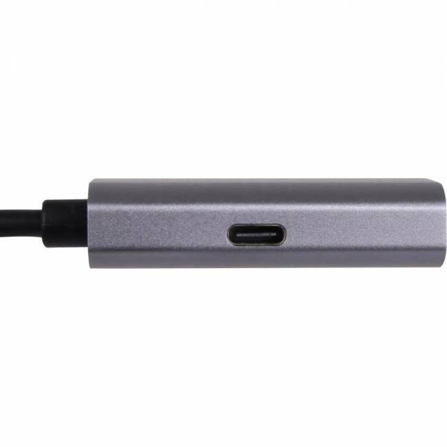 Aдаптер USB 3.1 Type-Cm --> HDMI A(f) , 4K@60Hz, PD charging, Alum Shell, VCOM <CU452A> Переходник VCOM USB Type-C M/HDMI F (CU452A) — для бизнеса и офиса
