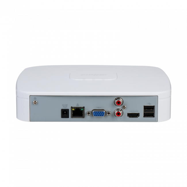 4-канальный IP-видеорегистратор с PoE 4K и H.265+ ИИ, Вх поток 80Мбит/с, H.265+ H.265 H.264+ H.264 MJPEG, разрешение записи до 12Мп, 1 SATA III до 10Тбайт, 4кн@1080p 1кн@12Мп, 1 HDMI 1 VGA, aудио 1/1, 53В(DC) Dahua DHI-NVR2104-P-I2 — для бизнеса и офиса 4-канальный IP-видеорегистратор с PoE 4K и H.265+ ИИ, Вх поток 80Мбит/с, H.265+ H.265 H.264+ H.264 MJPEG, разрешение записи до 12Мп, 1 SATA III до 10Тбайт, 4кн@1080p 1кн@12Мп, 1 HDMI 1 VGA, aудио 1/1, 53В(DC) Dahua DHI-NVR2104-P-I2 — для бизнеса и офиса