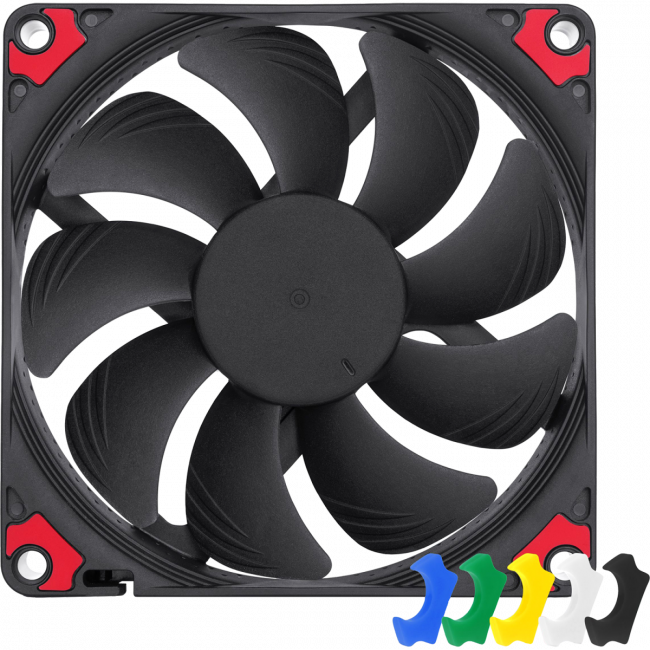 Кулер для корпуса Noctua NF-A9x14 HS-PWM chromax.black.swap — для бизнеса и офиса Кулер для корпуса Noctua NF-A9x14 HS-PWM chromax.black.swap — для бизнеса и офиса
