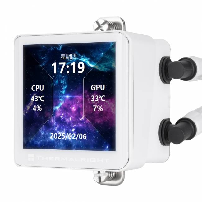 Система жидкостного охлаждения Thermalright Frozen Vision 360 V2 White — для бизнеса и офиса Система жидкостного охлаждения Thermalright Frozen Vision 360 V2 White — для бизнеса и офиса