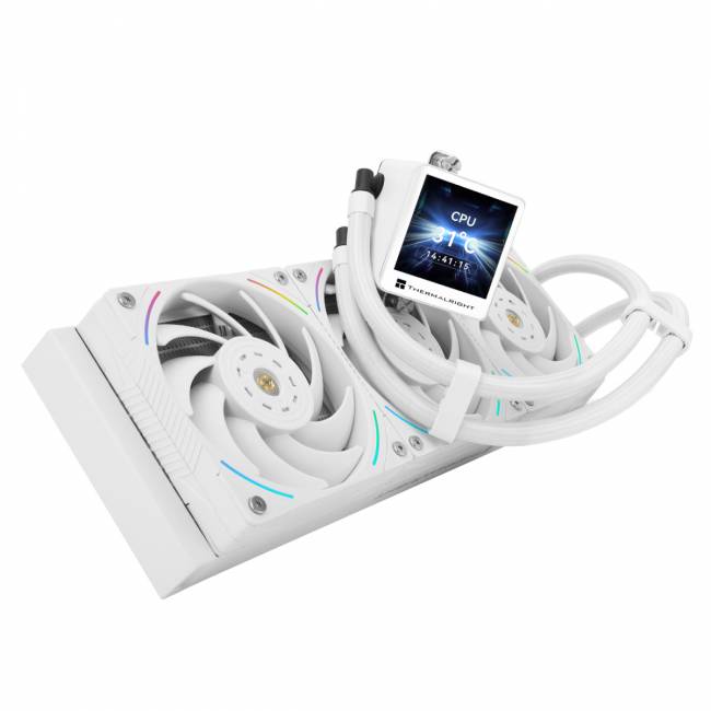 Система жидкостного охлаждения Thermalright Frozen Vision 360 V2 White — для бизнеса и офиса Система жидкостного охлаждения Thermalright Frozen Vision 360 V2 White — для бизнеса и офиса