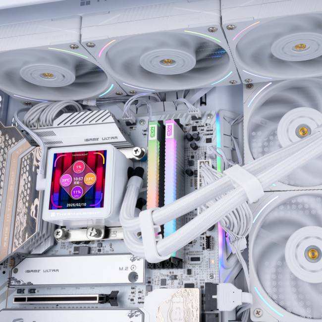 Система жидкостного охлаждения Thermalright Frozen Vision 360 V2 White — для бизнеса и офиса Система жидкостного охлаждения Thermalright Frozen Vision 360 V2 White — для бизнеса и офиса