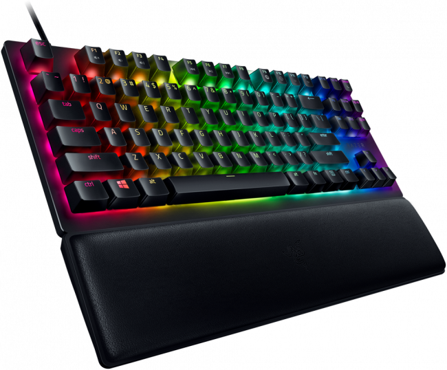 Игровая клавиатура Razer Huntsman V2 Tenkeyless (Purple Switch) - Russian Layout Razer Huntsman V2 Tenkeyless (Purple Switch) — для бизнеса и офиса
