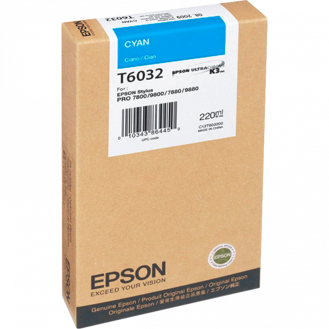 Картридж Epson C13T603200 — для бизнеса и офиса