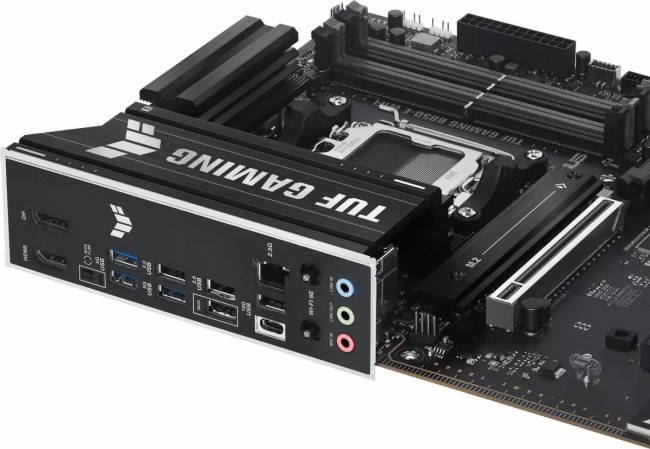 Материнская плата ASUS TUF GAMING B850-E WIFI — для бизнеса и офиса Материнская плата ASUS TUF GAMING B850-E WIFI — для бизнеса и офиса