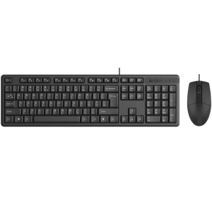 Клавиатура + мышь A4Tech KR-3330 клав:черный мышь:черный USB A4Tech KR-3330