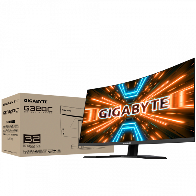 Монитор Gigabyte 9DGG32QCA-00-3ABEK — для бизнеса и офиса Монитор Gigabyte 9DGG32QCA-00-3ABEK — для бизнеса и офиса