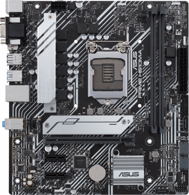 Материнская плата ASUS PRIME H510M-A — для бизнеса и офиса Материнская плата ASUS PRIME H510M-A — для бизнеса и офиса