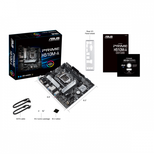 Материнская плата ASUS PRIME H510M-A — для бизнеса и офиса Материнская плата ASUS PRIME H510M-A — для бизнеса и офиса