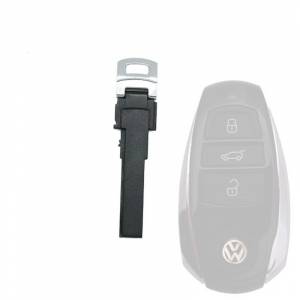 Вставка смарт ключа VOLKSWAGEN Touareg HU66 (пластик)