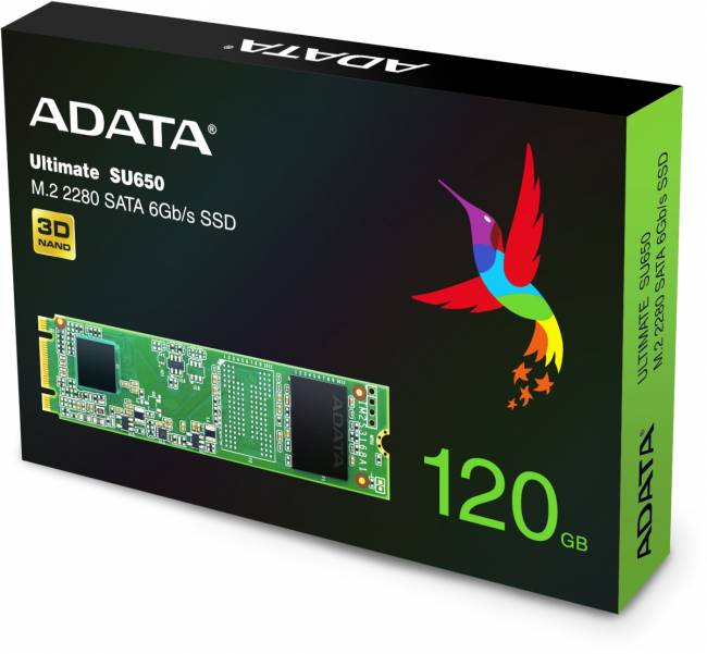 Твердотельный накопитель ADATA Ultimate SU650 ASU650NS38-120GT-C — для бизнеса и офиса Твердотельный накопитель ADATA Ultimate SU650 ASU650NS38-120GT-C — для бизнеса и офиса