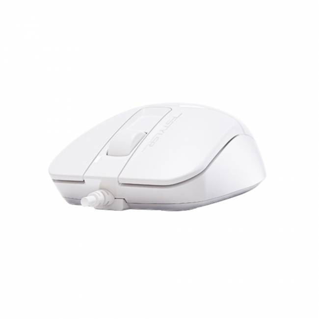 Мышь A4Tech Fstyler FM12 белый оптич. 1200dpi USB 3but (FM12 WHITE) A4Tech FM12 WHITE — для бизнеса и офиса