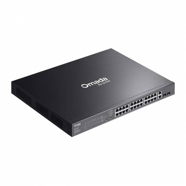 Коммутатор TP-Link ES228GMP — для бизнеса и офиса Коммутатор TP-Link ES228GMP — для бизнеса и офиса