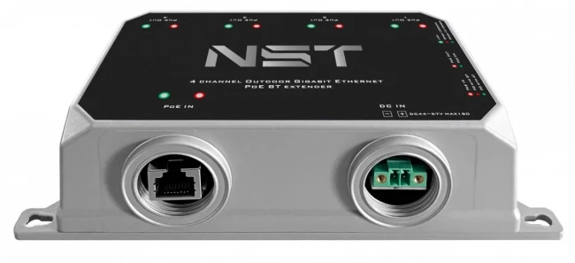 Уличный Ultra PoE удлинитель - коммутатор Gigabit Ethernet до 250м на 5 портов NST NS-EXSW-5GP/W — для бизнеса и офиса Уличный Ultra PoE удлинитель - коммутатор Gigabit Ethernet до 250м на 5 портов NST NS-EXSW-5GP/W — для бизнеса и офиса