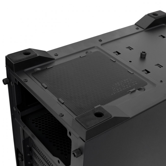 Корпус без блока питания HSPD M521-TGBK-ARGB — для бизнеса и офиса