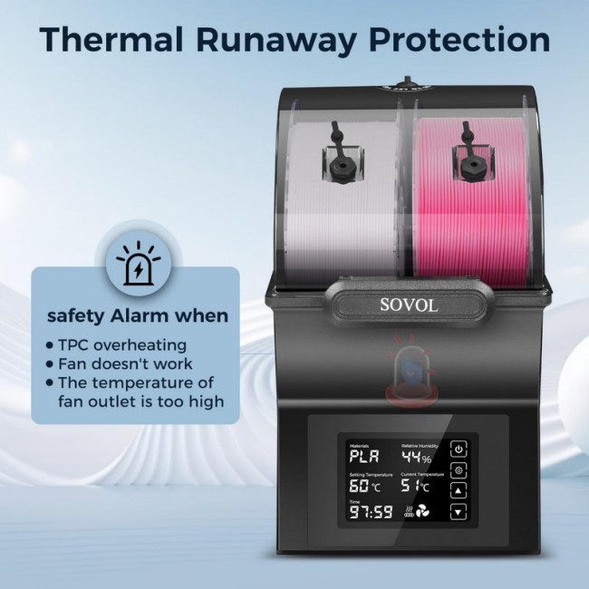 Сушилка филамента Sovol SH02 Sovol 6961136667939 — для бизнеса и офиса