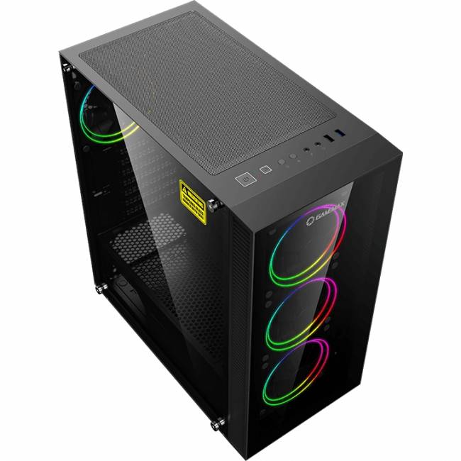 Компьютерный корпус, без блока питания ATX GameMax Draco XD — для бизнеса и офиса Компьютерный корпус, без блока питания ATX GameMax Draco XD — для бизнеса и офиса