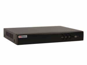8-ми канальный IP-регистратор c PoE HiWatch DS-N308P(D)
