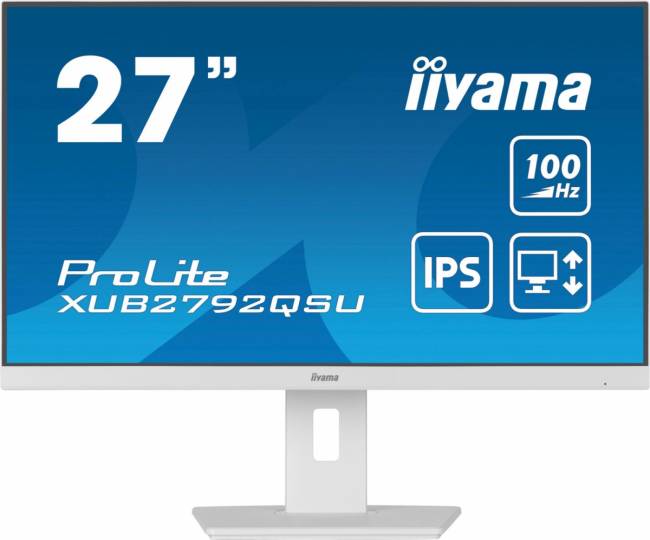 Монитор IIYAMA XUB2792QSU-W6 — для бизнеса и офиса Монитор IIYAMA XUB2792QSU-W6 — для бизнеса и офиса