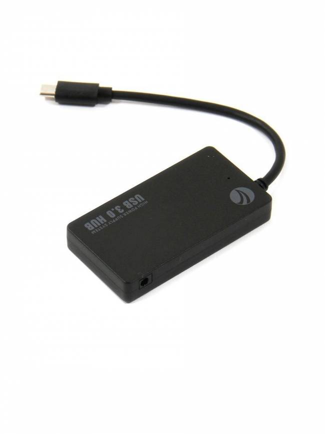 Кабель-адаптер  USB3.1 Type-CM --> 4*USB3.0 (F) VCOM <DH302C> VCOM DH302C — для бизнеса и офиса