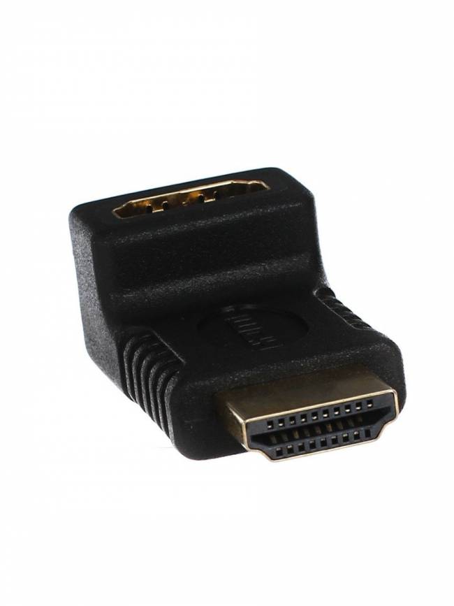 Переходник HDMI (M) <--> HDMI (F) угловой 90° VCOM <CA320> VCOM HDMI (m) - HDMI (f) — для бизнеса и офиса Переходник HDMI (M) <--> HDMI (F) угловой 90° VCOM <CA320> VCOM HDMI (m) - HDMI (f) — для бизнеса и офиса