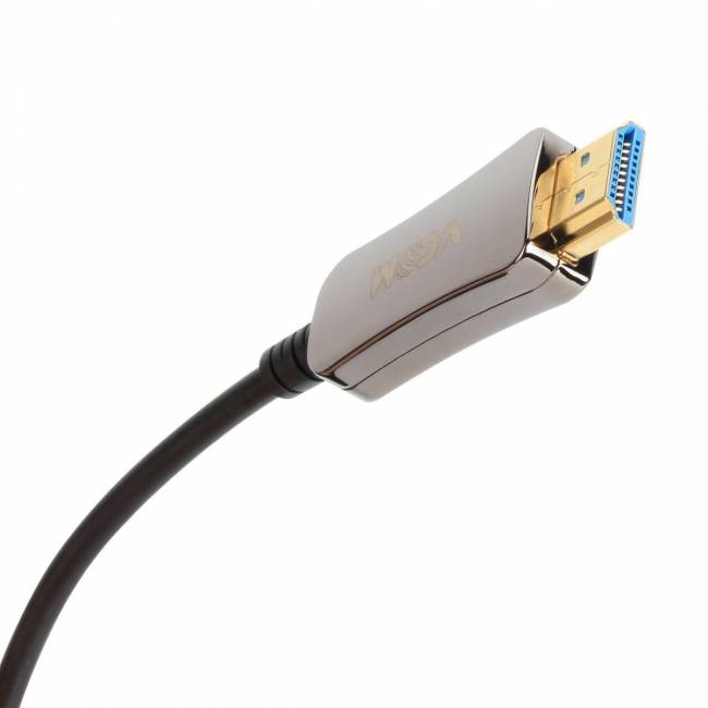 Активный оптический кабель HDMI 19M/M,ver. 2.0, 4K@60 Hz 50m VCOM <D3742A-50M> VCOM HDMI (m)- HDMI (m) 50м — для бизнеса и офиса