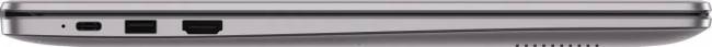 Ноутбук Ноутбук Honor MagicBook X14 GDG-X Core i3 1315U 8Gb SSD512Gb Intel UHD Graphics 14" IPS FHD+ (1920x1200) FreeDOS grey WiFi BT Cam (5301ALXB) — для бизнеса и офиса