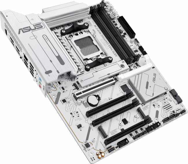 Материнская плата ASUS X870 MAX GAMING WIFI7 W — для бизнеса и офиса Материнская плата ASUS X870 MAX GAMING WIFI7 W — для бизнеса и офиса