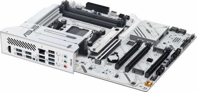 Материнская плата ASUS X870 MAX GAMING WIFI7 W — для бизнеса и офиса Материнская плата ASUS X870 MAX GAMING WIFI7 W — для бизнеса и офиса